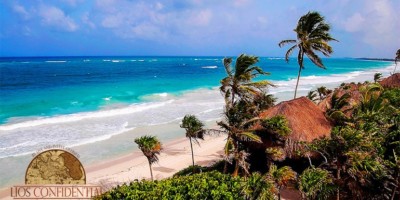 Tulum, Mexico, is a rare blend of white-sand beach, jungle, and Mayan ruins