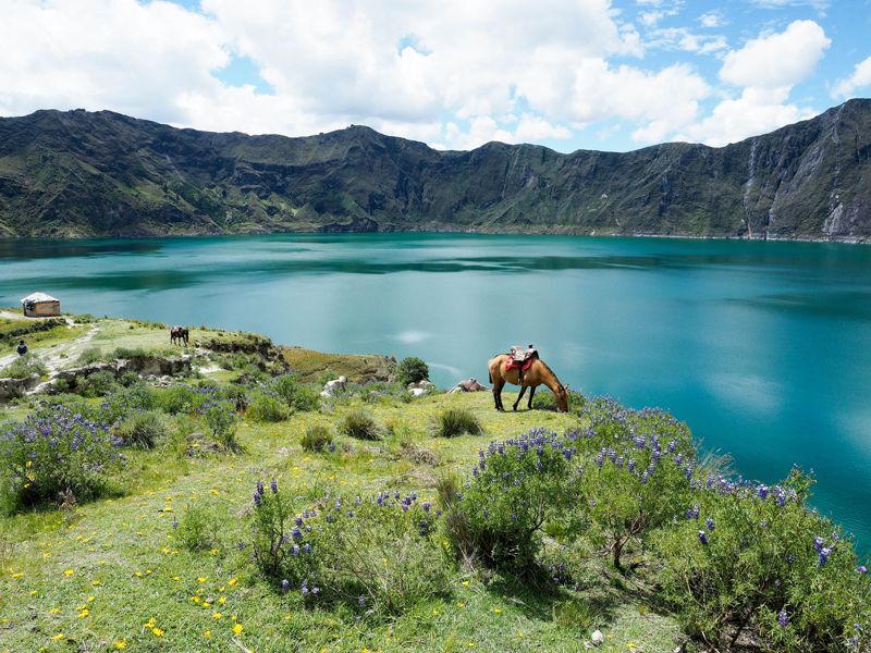 ecuador lake