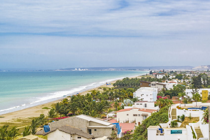 Santa Elena, a beach town in Ecuador