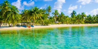 Marie had to return to Belize and experience the wonderful beaches again