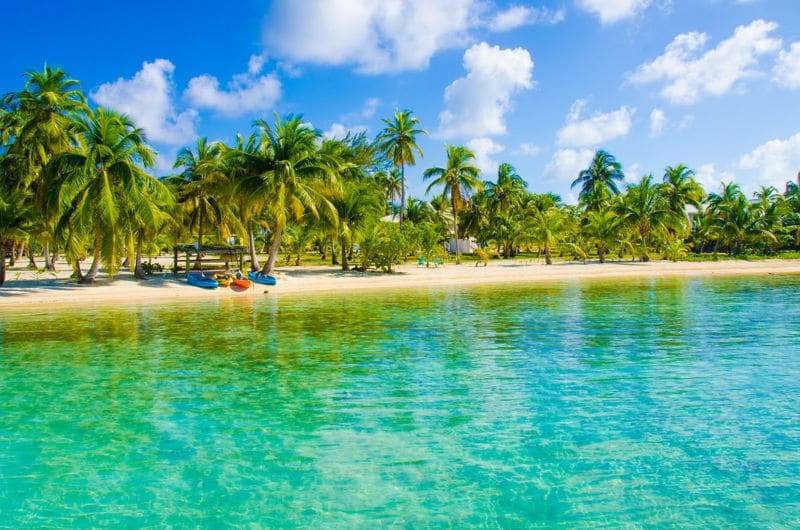 Marie had to return to Belize and experience the wonderful beaches again