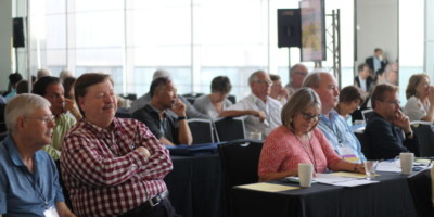 Conference attendees at one of our events