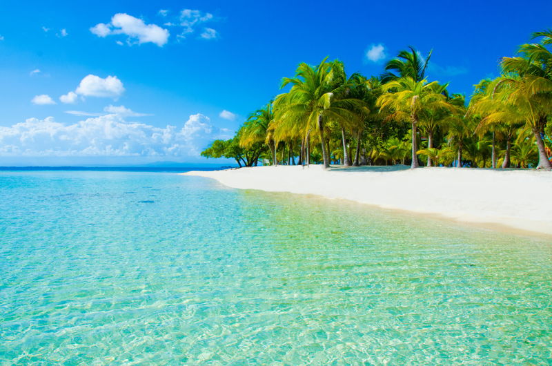 beach in belize