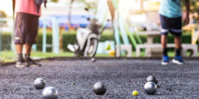 petanque game in france