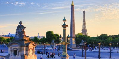 View of the Concorde Square in Paris