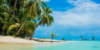 Cayo Zapatilla in Bocas del Toro province of Panama.