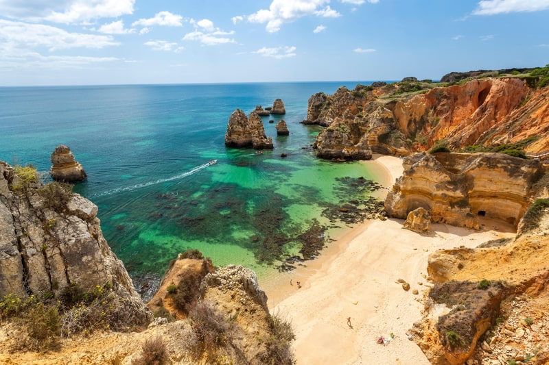 Praia do Camilo, Beach, Lagos, Algarve, Portugal.