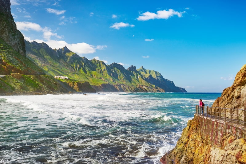 Almaciga, Taganana Coast, Tenerife, Canary Islands, Spain.