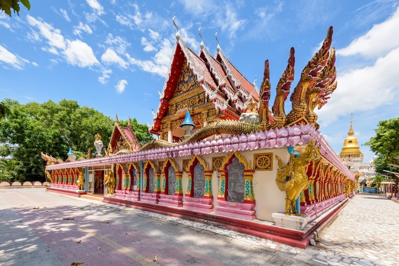 Wat Phra Nang Sang Temple in Phuket Province, Thailand.
