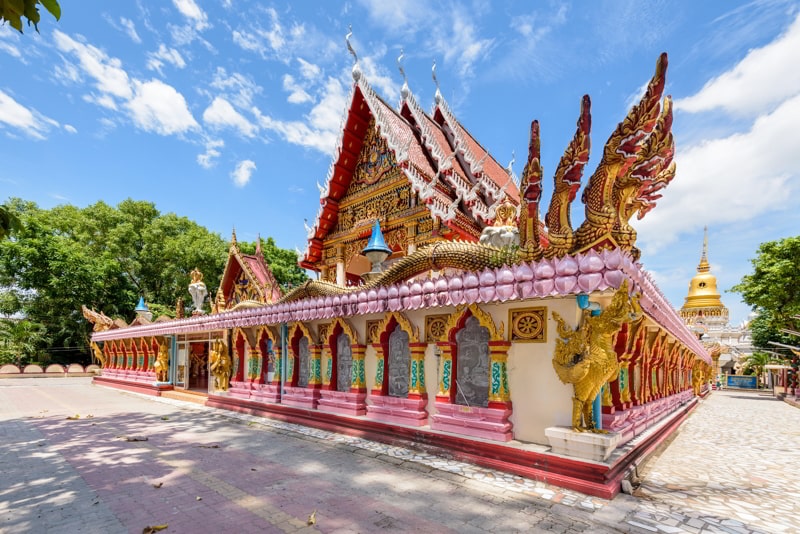 Wat Phra Nang Sang Temple in Phuket Province, Thailand.