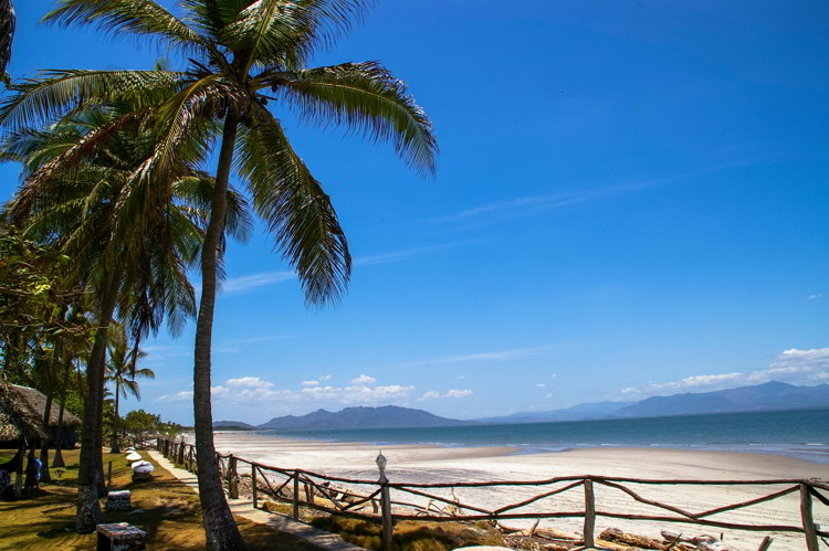 Beach scenes from Punta Chame in Panama