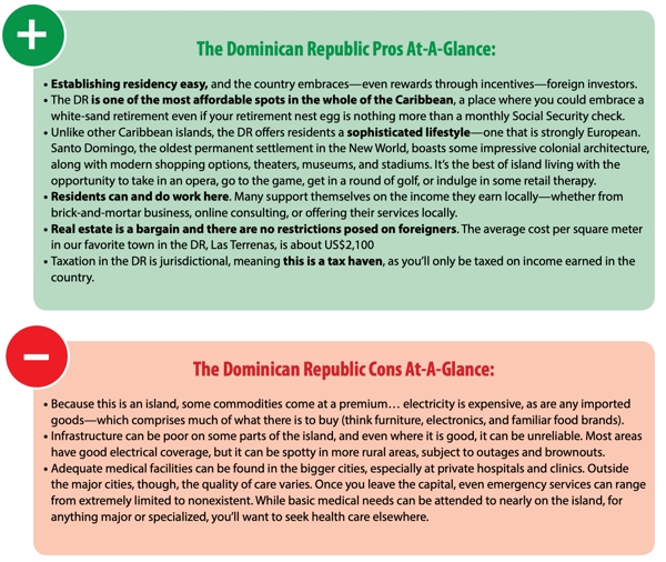 The pros and cons of living in The Dominican Republic