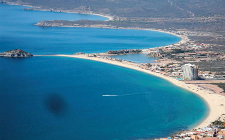 The beautiful beach of San Carlos, Mexico