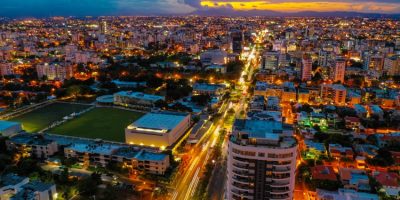 Santo Domingo, Dominican Republic at night