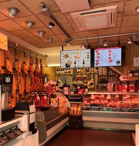 Spanish meat shop 