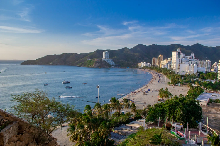 Santa marta in Colombia is on the 2024 Retirement Overseas Index.