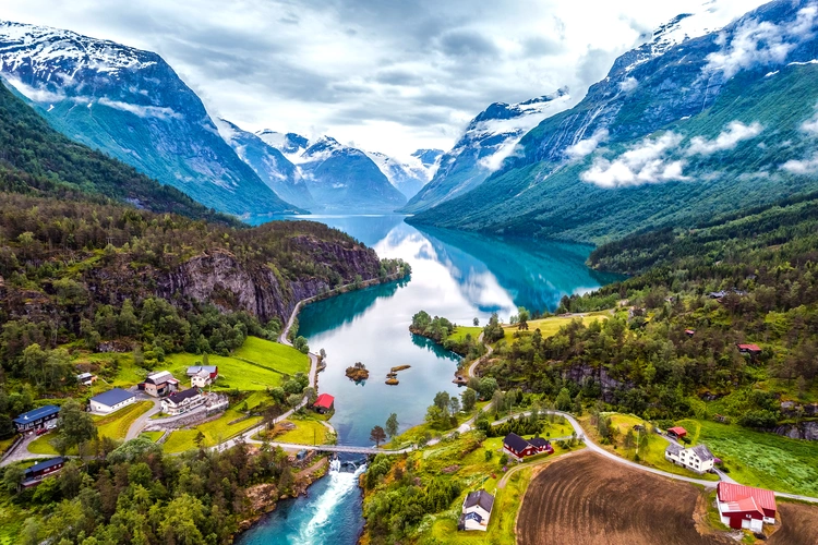 country-side in Norway