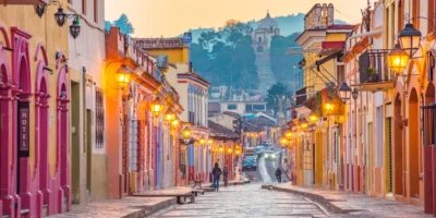 Old buildings in Mexico
