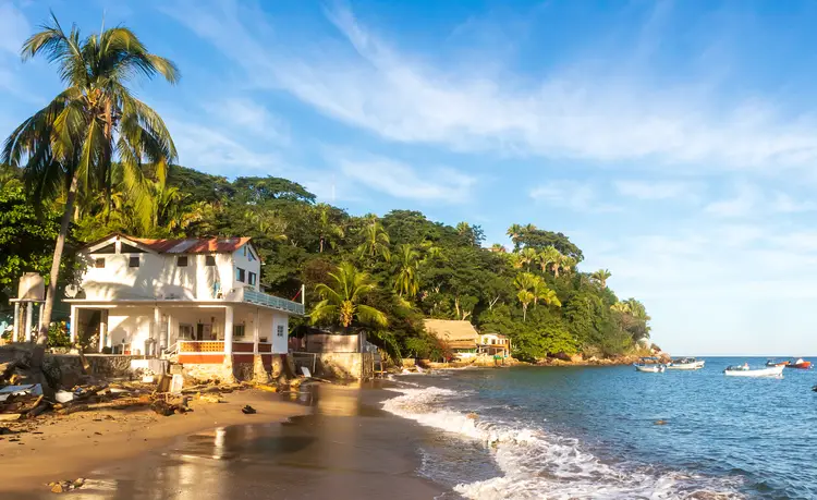 Beach house in Mexico
