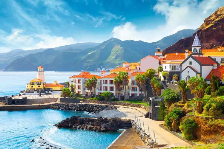 View od Madeira island in Portugal.