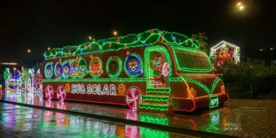 christmas lights in Colombia