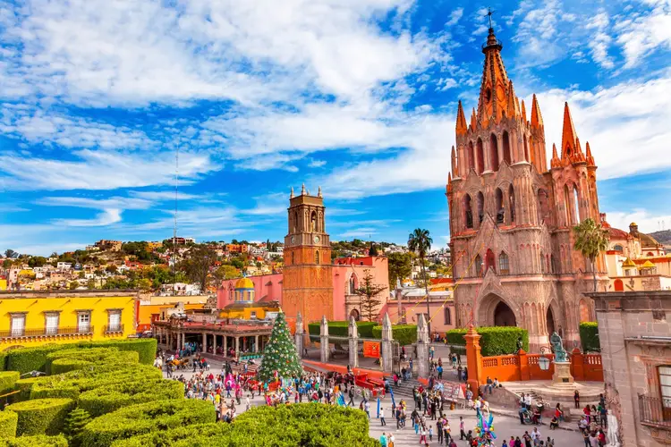 View of San Miguel de Allende, Mexico
